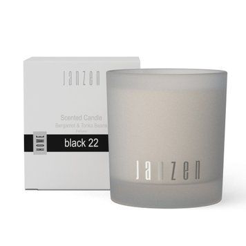 Аромасвеча JANZEN Black 22, 210 гр 64422 фото